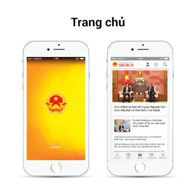 Cổng thông tin điện tử Quốc Hộ android App screenshot 1